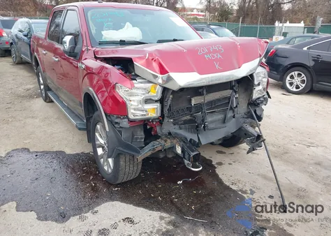 2016 Ford F-150 Lariat из США, поврежденный, VIN 1FTEW1EF2GFB95534